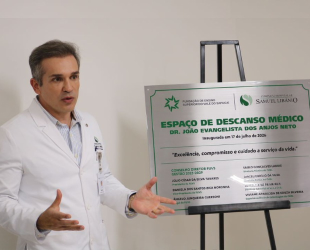 CHSL inaugura Sala de Descanso M�dico Dr. Jo�o Evangelista dos Anjos Neto